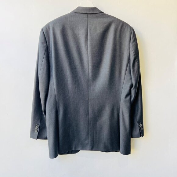 Boss Hugo Boss Huge4/Genius3 Wool slim sport coat, textured gray, Size 40R - Picture 3 of 16